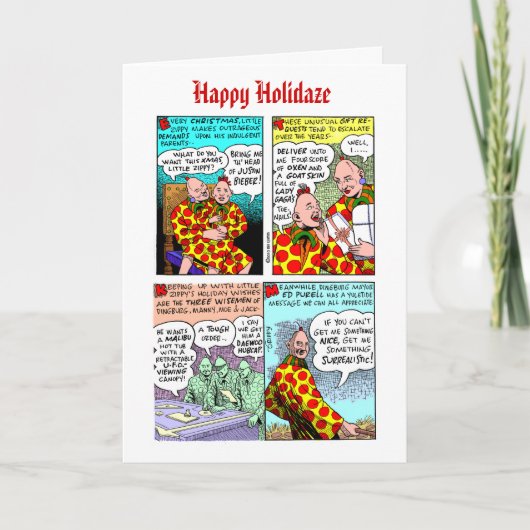 2011 Zippy Kerstkaart Feestdagen Kaart (Voorkant)