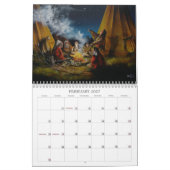 2011 Zuidwest- en Indische Indische Indische Kunst Kalender (Feb 2027)