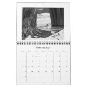 2011 Zwarte en Witte Agenda Kalender (Feb 2027)