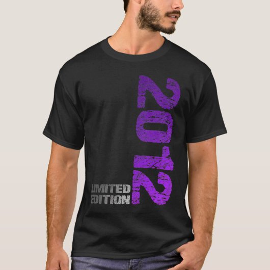 2012 11e verjaardag, 2012 t-shirt (Voorkant)