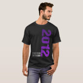 2012 11e verjaardag, 2012 t-shirt (Voorkant volledig)