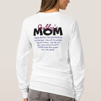 2012-13 Jefferson Cheer MOM op persoonlijke titel T-shirt