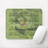 2012-2013 Ladybug Calendar Mousepad Muismat (Met muis)