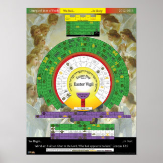 2012-2013 Liturgisch Poster