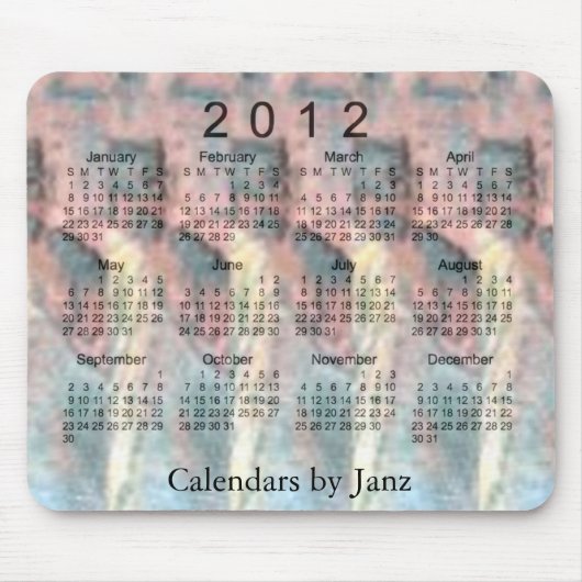 2012 3D-agenda Muismat (Voorkant)