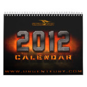 2012 6 jaar gaming - Klassiek raster Kalender (Hoes)