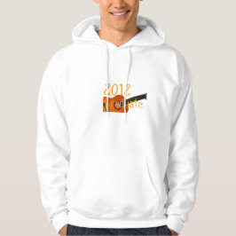 2012 afstuderen Basic Hooded Sweatshirt: 5 kleuren Hoodie