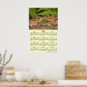 2012 Agenda - Baby Chipmunks Poster Agenda (Keuken)