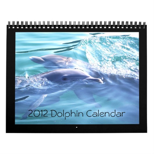 2012 Agenda-dolfijnfotografie Kalender (Hoes)
