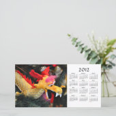 2012 Agenda Draak Foto Kaart (Staand voorkant)