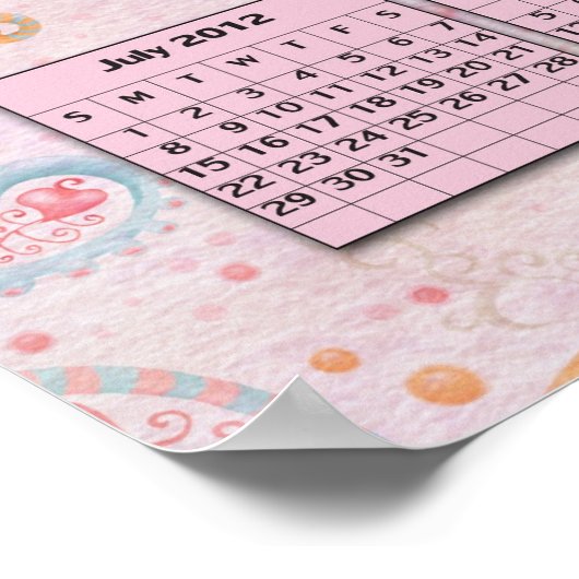 2012 Agenda Poster Drie Kleine Engelen (Hoek)