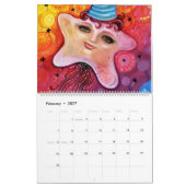2012 Agenda van de kunst van Ale Diaz Studios Kalender (Feb 2027)