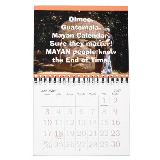2012 Agenda van Doomsday Kalender (Jan 2027)