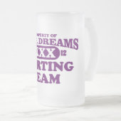 2012 alleen in je dromen extreme flirten team matglas bierpul (Voorkant rechts)