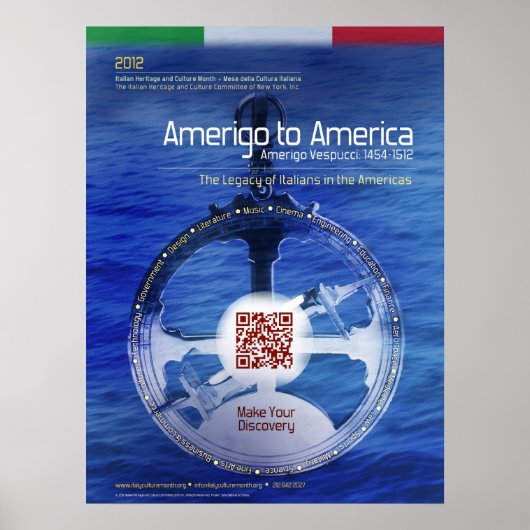 2012 Amerigo Vespucci Poster (Voorkant)