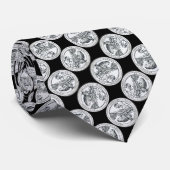 2012 ATB Quarter Puerto Rico Zijdepunt Stropdas (Opgerold)