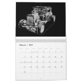 2012 Auto's van gisteren in zwart-wit Kalender (Feb 2027)