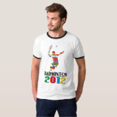 2012: Badminton T-shirt (Voorkant volledig)