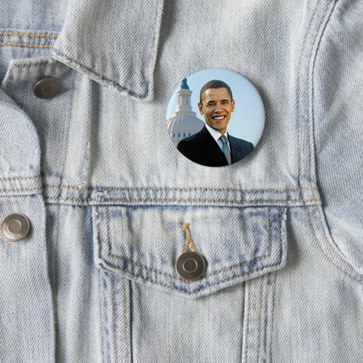 2012 Barack Obama fotocampagne Button (In situ)