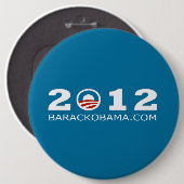 2012 Barack Obama herkozen Ontwerp Ronde Button 6,0 Cm (Voorkant /achterkant)