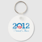 2012 - Barack Obama - .png Sleutelhanger (Voorkant)