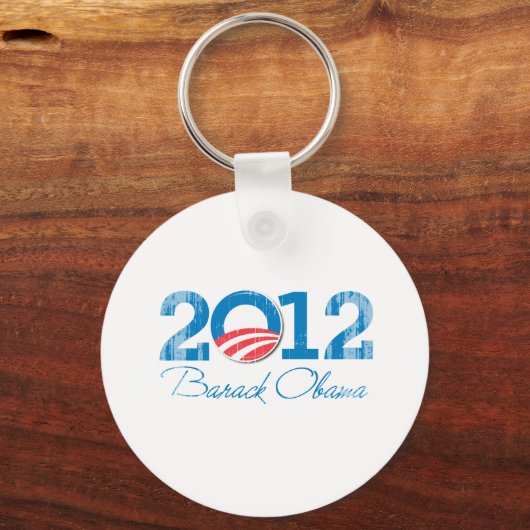 2012 - Barack Obama - .png Sleutelhanger (Voorkant)