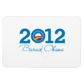 2012 - Barack Obama Pride Magneet (Horizontaal)