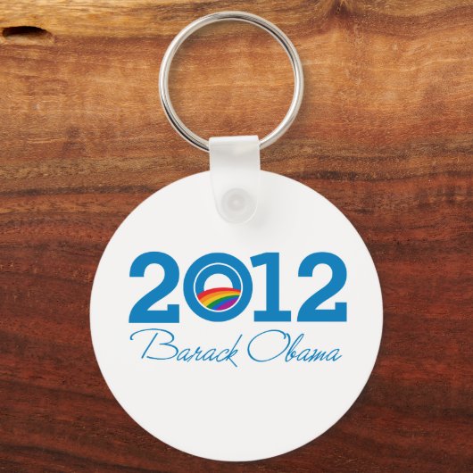 2012 - Barack Obama Pride Sleutelhanger (Voorkant)