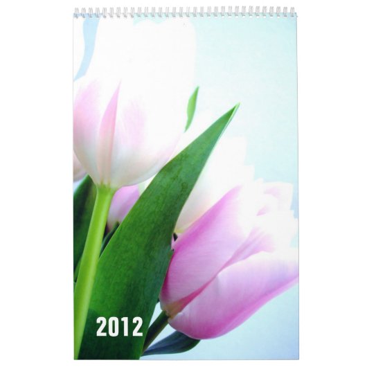 2012 Bloemenkalender Kalender (Hoes)