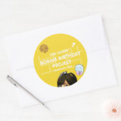 2012 Boram Verjaardag Sticker (Envelop)