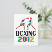 2012: Boxing Briefkaart (Staand voorkant)