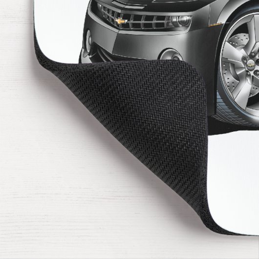 2012 Camaro Black Convertible Muismat (Hoek)