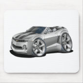 2012 Camaro Silver-Black converteerbaar Muismat (Voorkant)