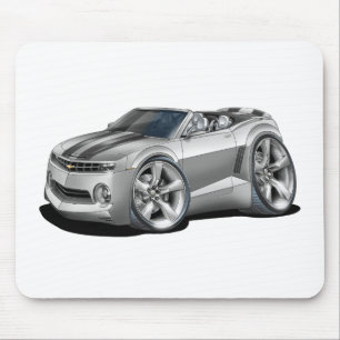 2012 Camaro Silver-Black converteerbaar Muismat