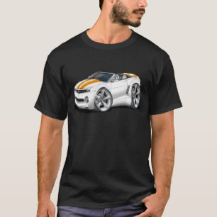2012 Camaro White-Oranje Convertible T-shirt