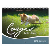 2012 Corgis (met blogs) Wall Calendar Kalender (Hoes)