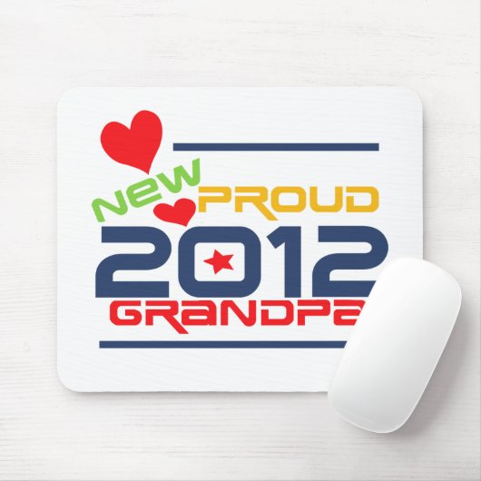 2012 de de trotse T-shirts en Giften van de Opa Muismat (Met muis)