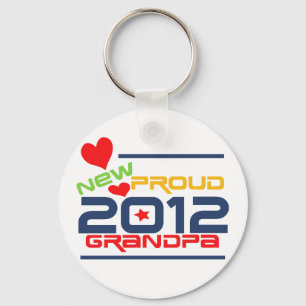 2012 de de trotse T-shirts en Giften van de Opa Sleutelhanger