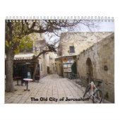 2012 De oude stad Jeruzalem Kalender (Hoes)