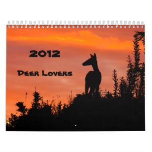 2012 Deer Lovers Agenda Kalender
