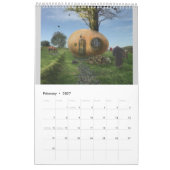 2012 Digitale surrealistische en fantastische kuns Kalender (Feb 2027)
