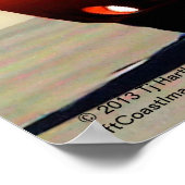 2012 DODGE CHALLENGER RT POSTER (Hoek)