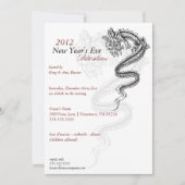 2012 Dragon Uitnodigingen van de Eve-partij van he (Voorkant)