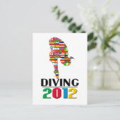 2012: Duiken Briefkaart (Staand voorkant)