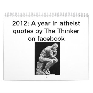 2012: Een jaar in atheïstische citaten van The Th Kalender