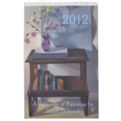 2012: Een kalender met schilderijen van Sarah Sedw (Hoes)