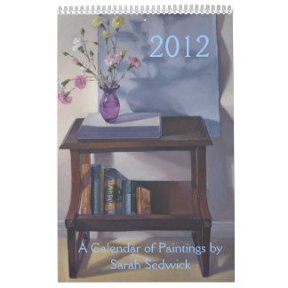 2012: Een kalender met schilderijen van Sarah Sedw