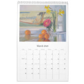 2012: Een kalender met schilderijen van Sarah Sedw (Mar 2026)