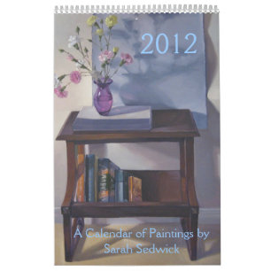 2012: Een kalender van Schilderijen door Sarah