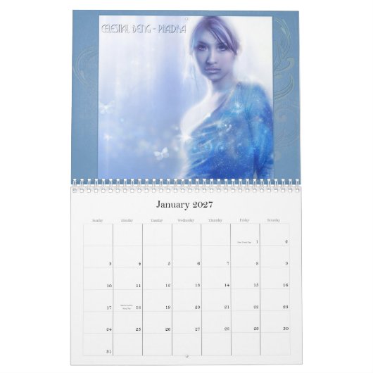 2012 Fantasy Art Calendar Kalender (Jan 2027)